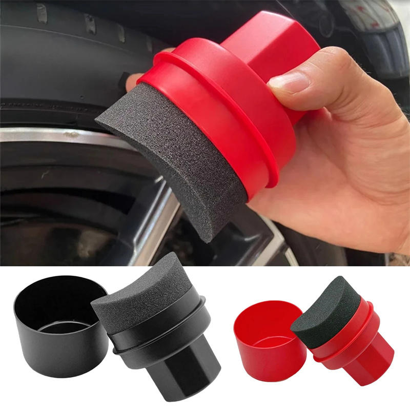 Curved Car Tire Waxing Sponge  - Wax Applicator Pad のレビューと価格
