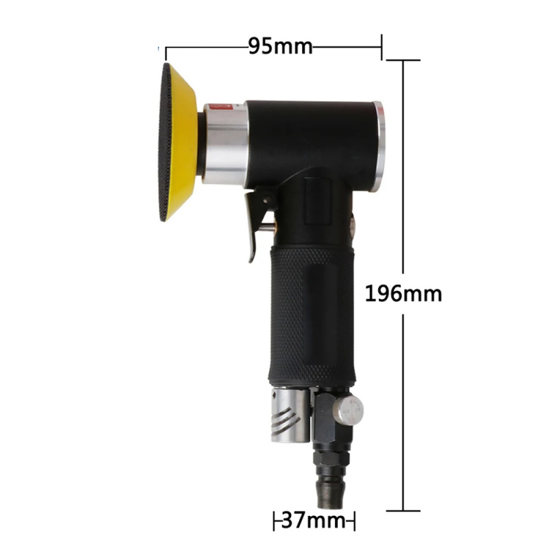 Air Sander Mini Pneumatic Grin - Polish Pad Set Buffer のレビューと価格