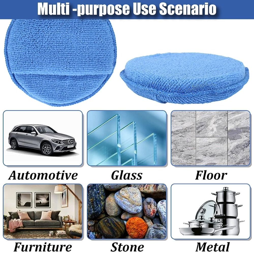 Microfiber Wax Applicator Pads - Wax Applicator Pad のレビューと価格
