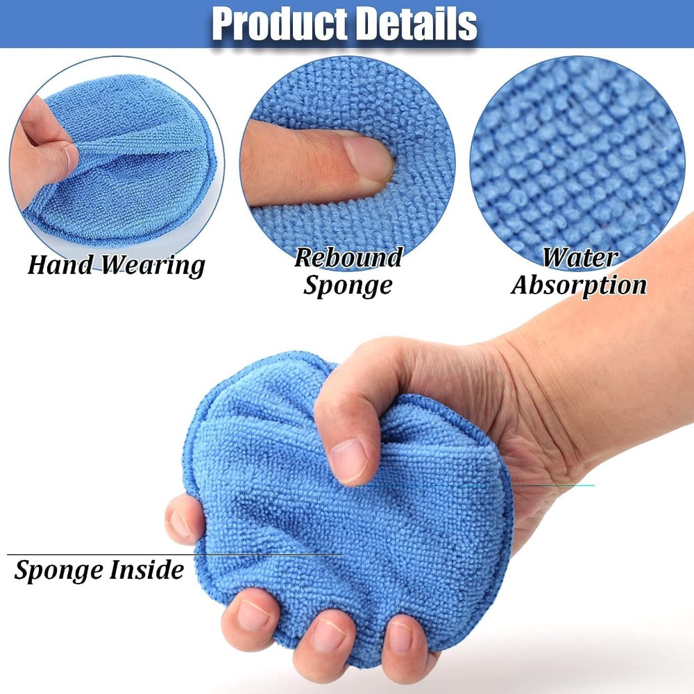 Microfiber Wax Applicator Pads - Wax Applicator Pad のレビューと価格