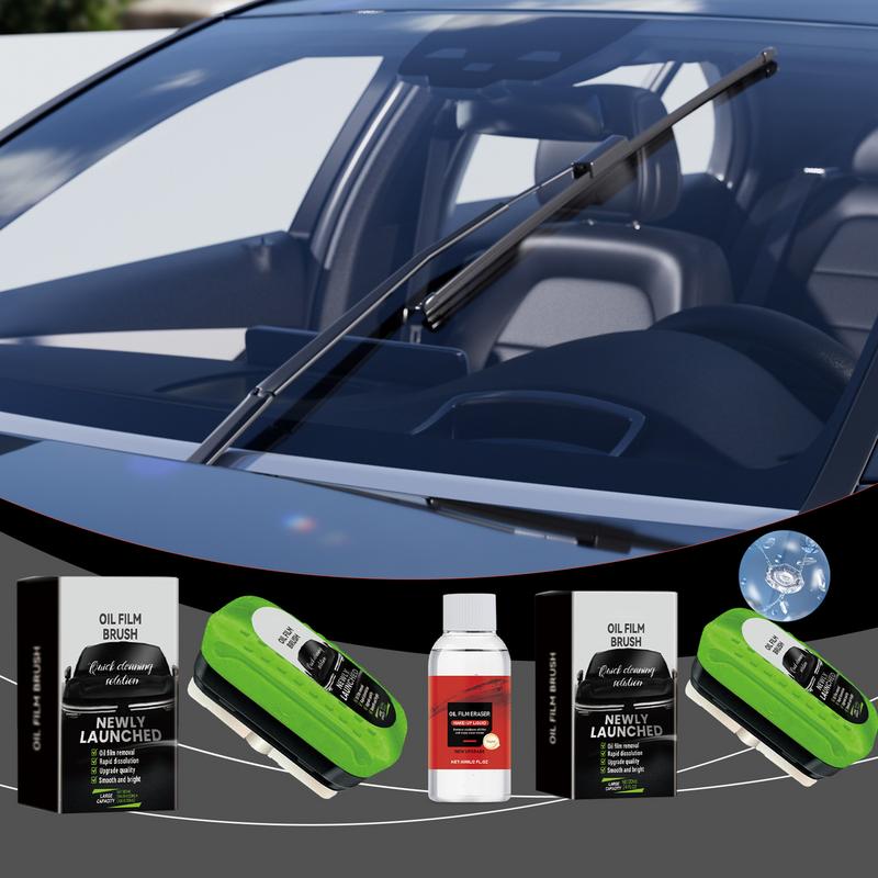Car Oil Film Cleaning Tool 120 - Car Cleaning Brush のレビューと価格