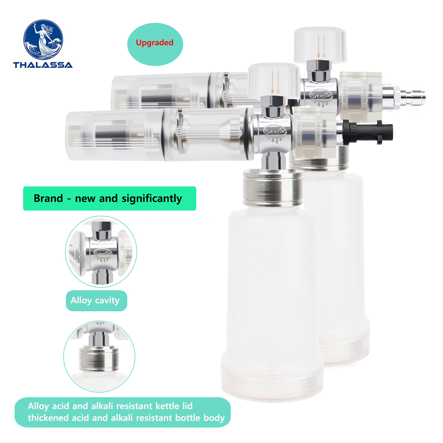 Foam Spray Gun Adjustable 100m - Foam Cannon Car Wash のレビューと価格