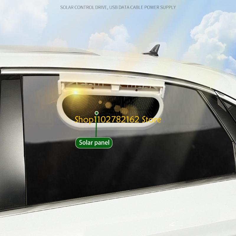 547B Solar Car Exhaust Fan Rap - Odor Eliminator Car のレビューと価格