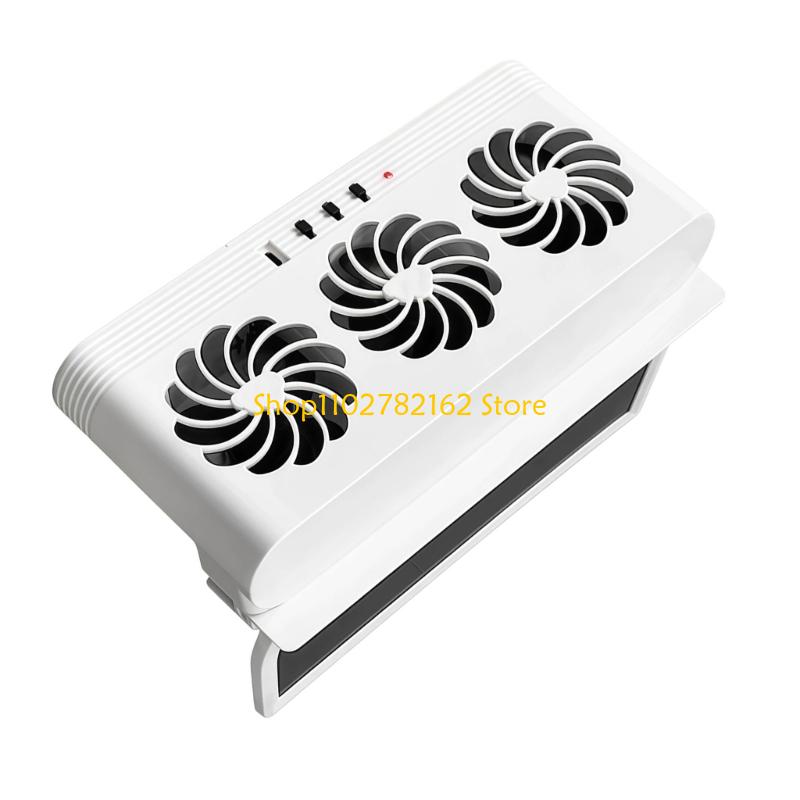 547B Solar Car Exhaust Fan Rap - Odor Eliminator Car のレビューと価格