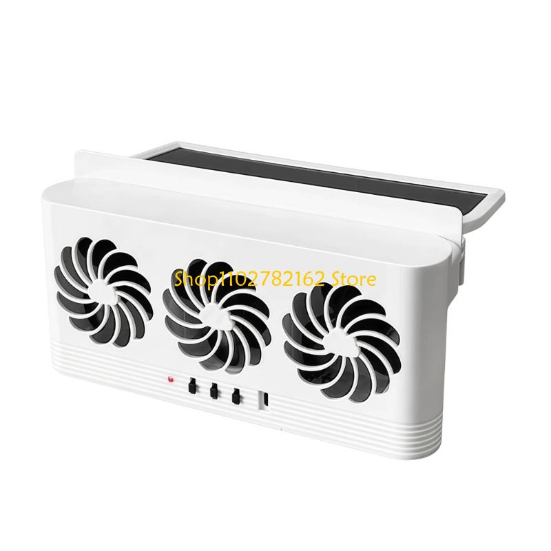 547B Solar Car Exhaust Fan Rap - Odor Eliminator Car のレビューと価格