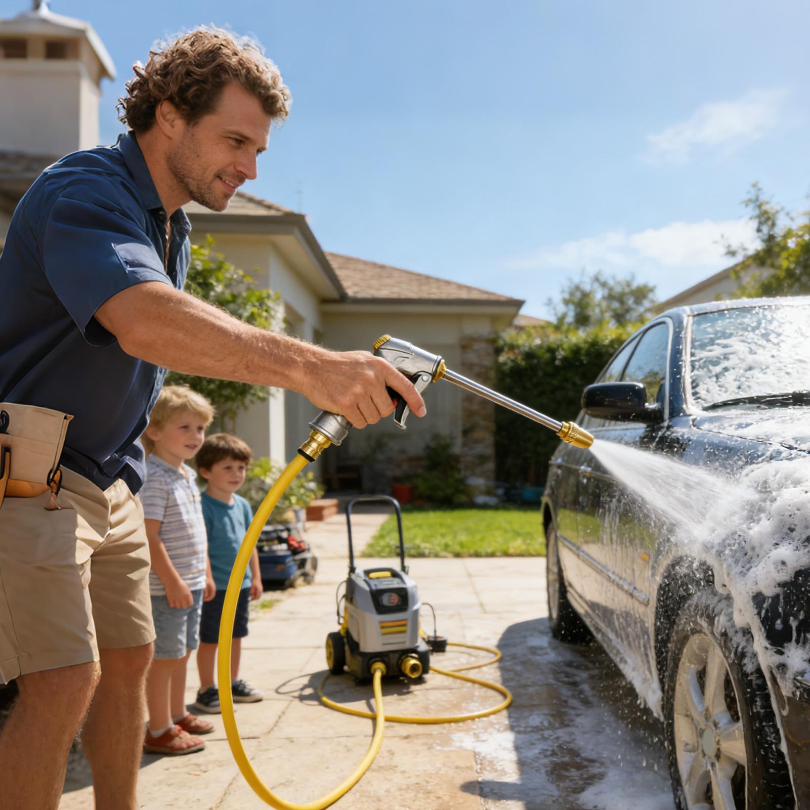 High-pressure Water Gun Adjust - Pressure Washer Foam Gun のレビューと価格