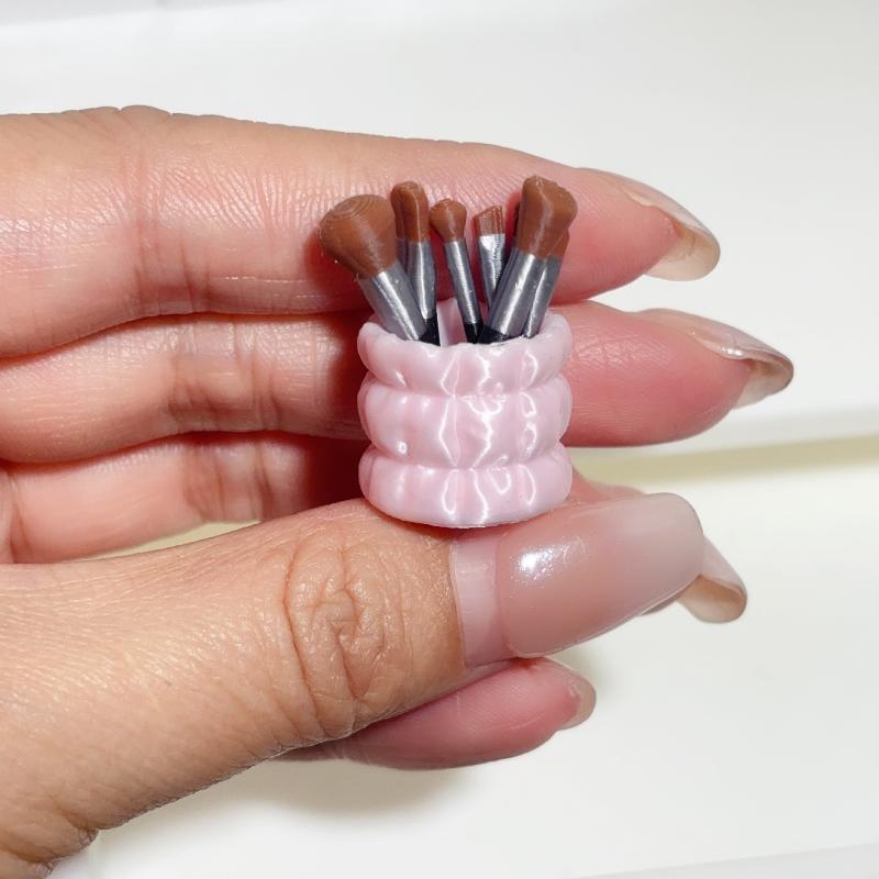 [F] 1 Set Doll Accessories Toy - Detailing Brush Set のレビューと価格