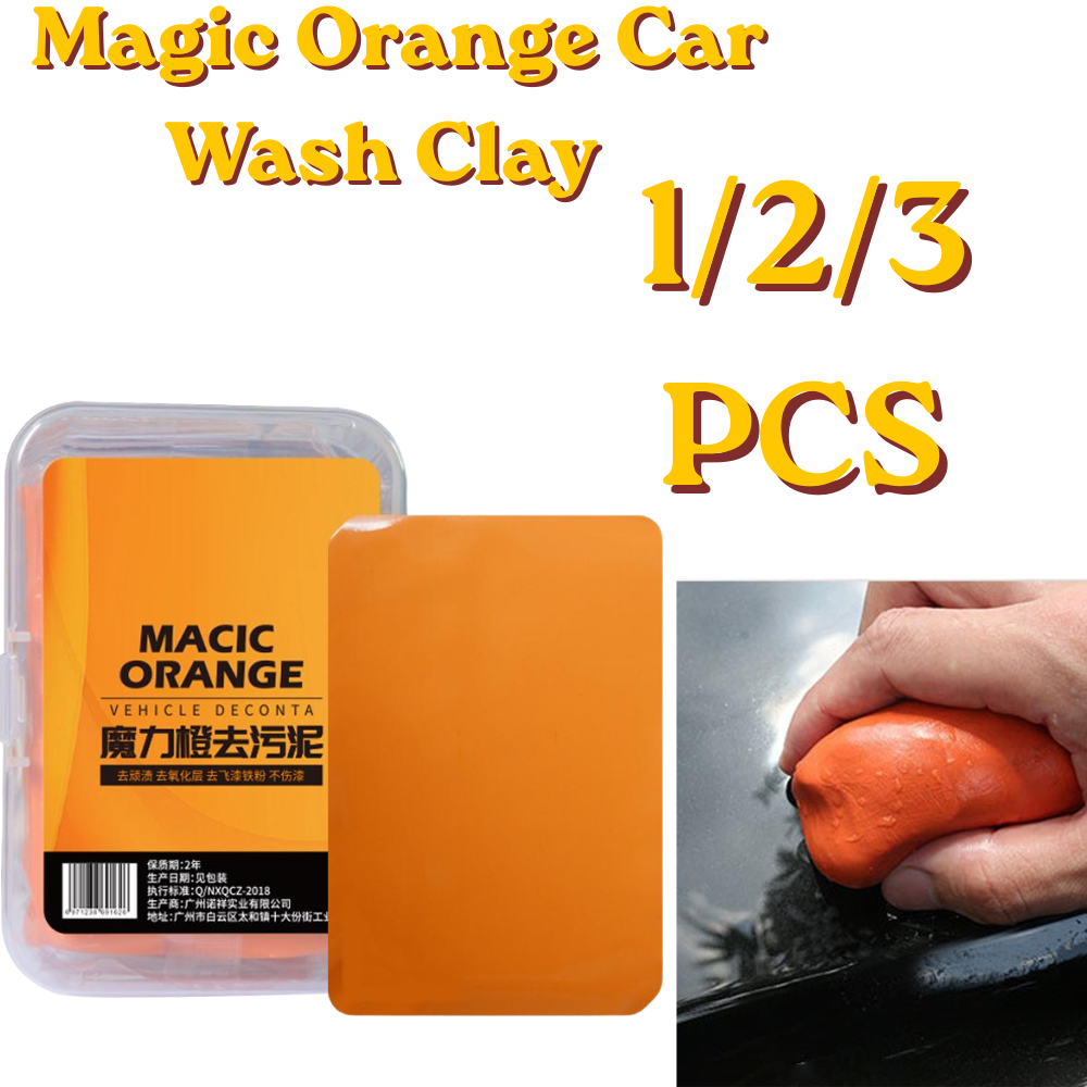 Magic Orange Car Wash Clay Bar - Clay Bar Lubricant のレビューと価格