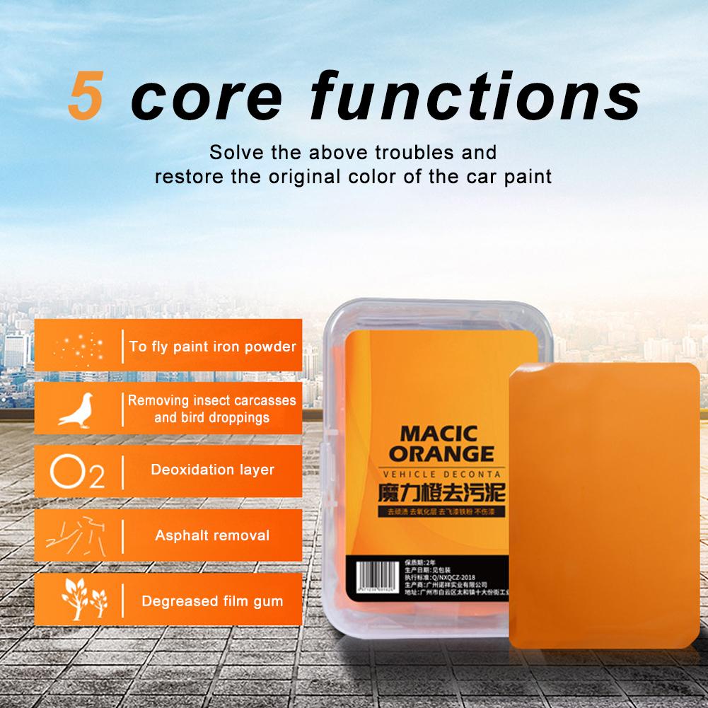 Magic Orange Car Wash Clay Bar - Clay Bar Lubricant のレビューと価格