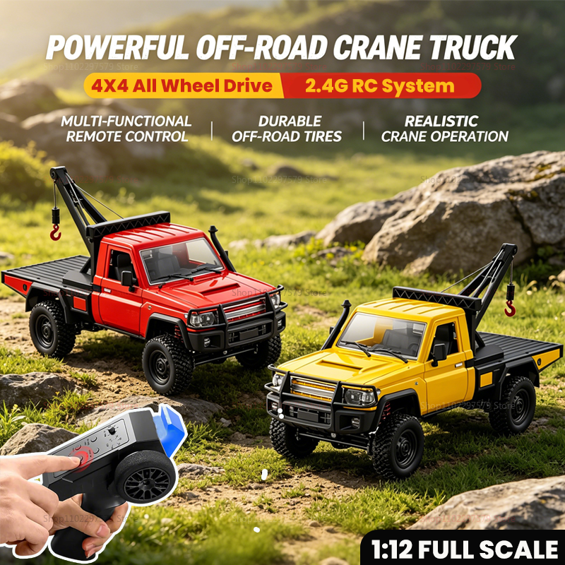 MN82T 1:12 2.4G RC Crawler Hoi - Dirt Brush Interior のレビューと価格