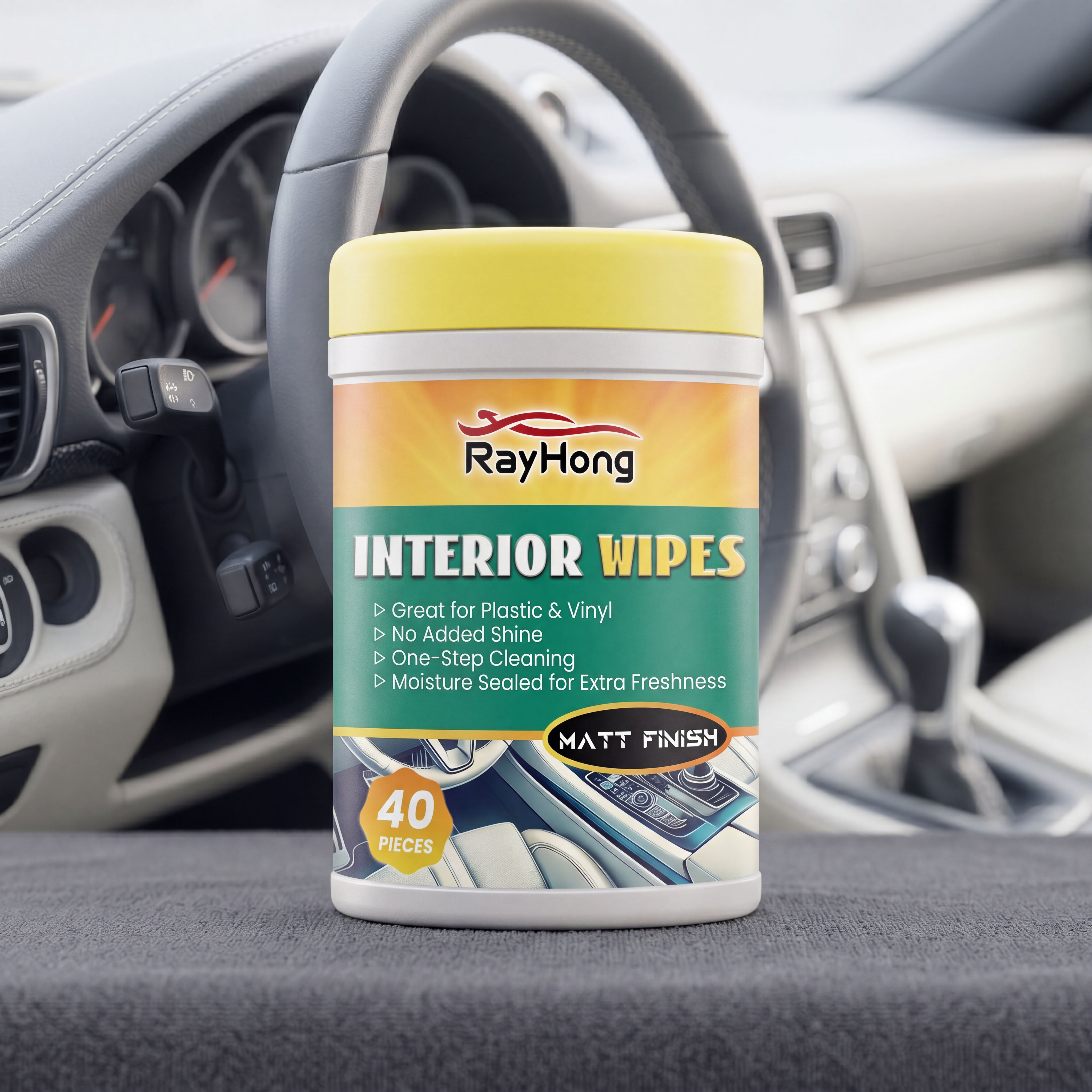 RAYHONG Car Interior Shine Wip - Leather Cleaner Interior のレビューと価格