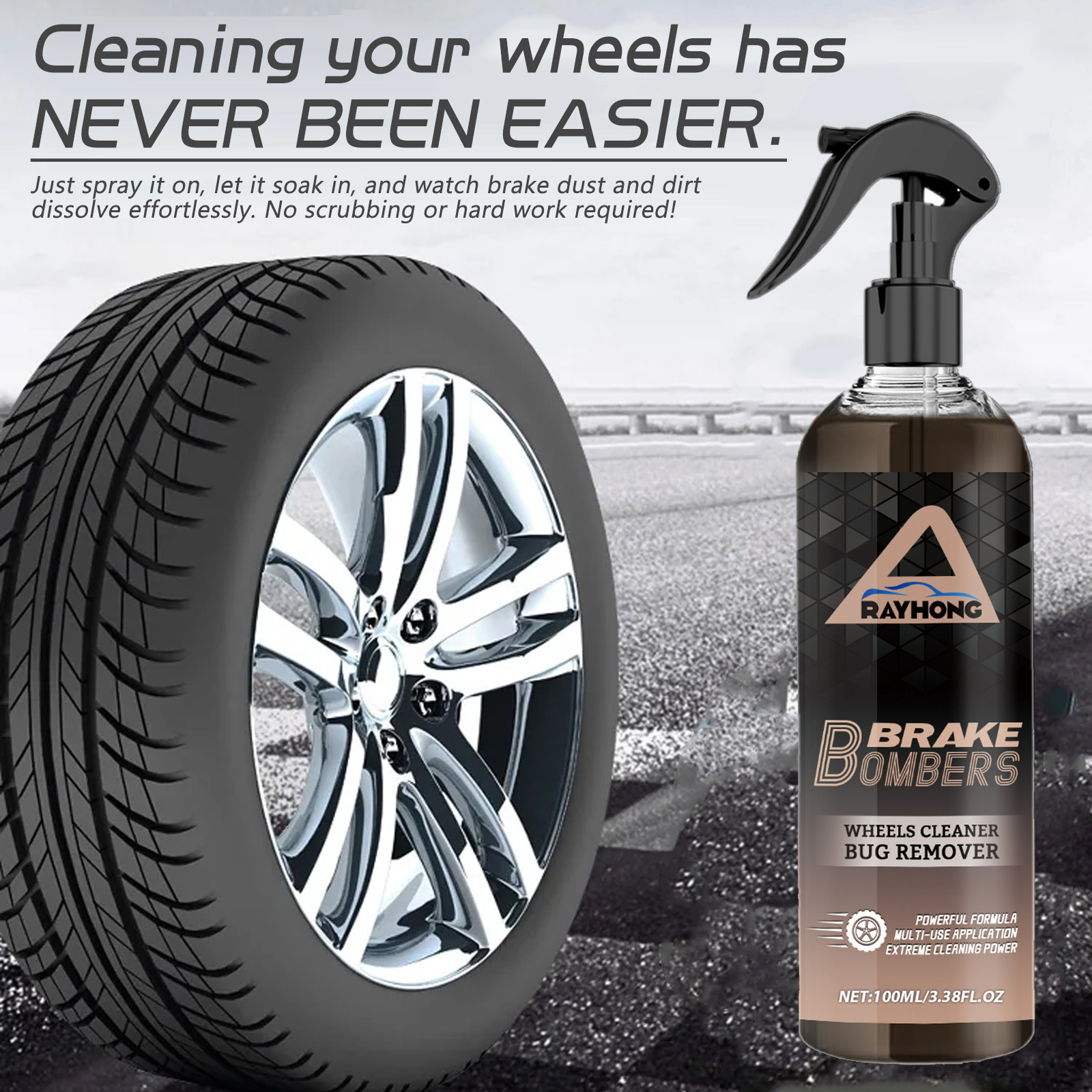 120ml Non Acid Wheel Cleaner B - Wheel Cleaner Alloy のレビューと価格
