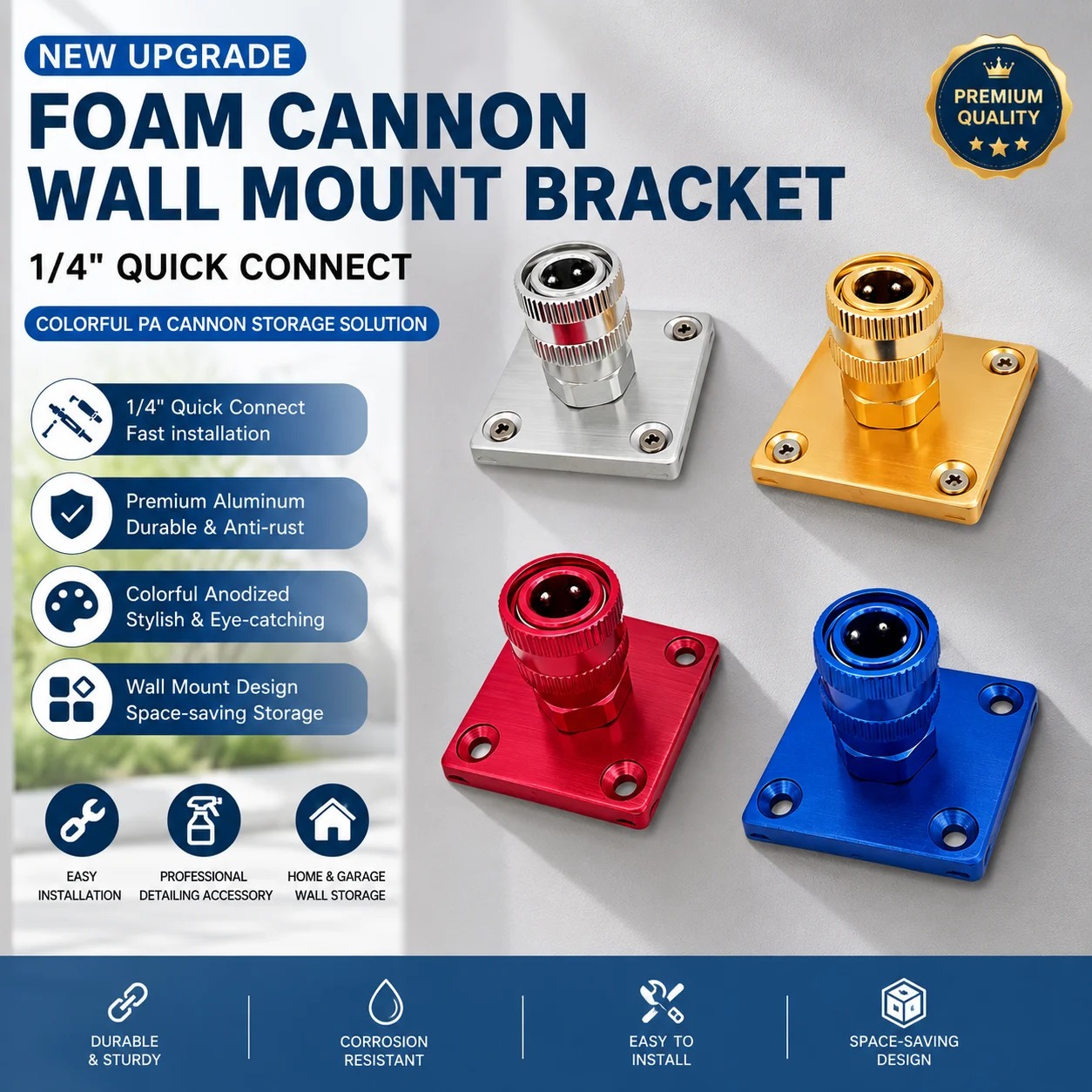 1/4 Quick Connect Foam Cannon  - Foam Cannon Car Wash のレビューと価格
