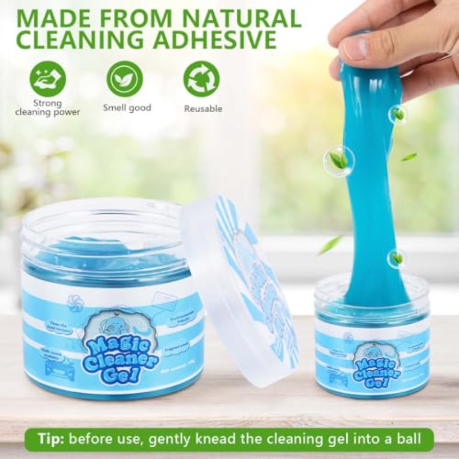 2 Pack Car Cleaning Gel Slime  - Interior Detailing Kit のレビューと価格