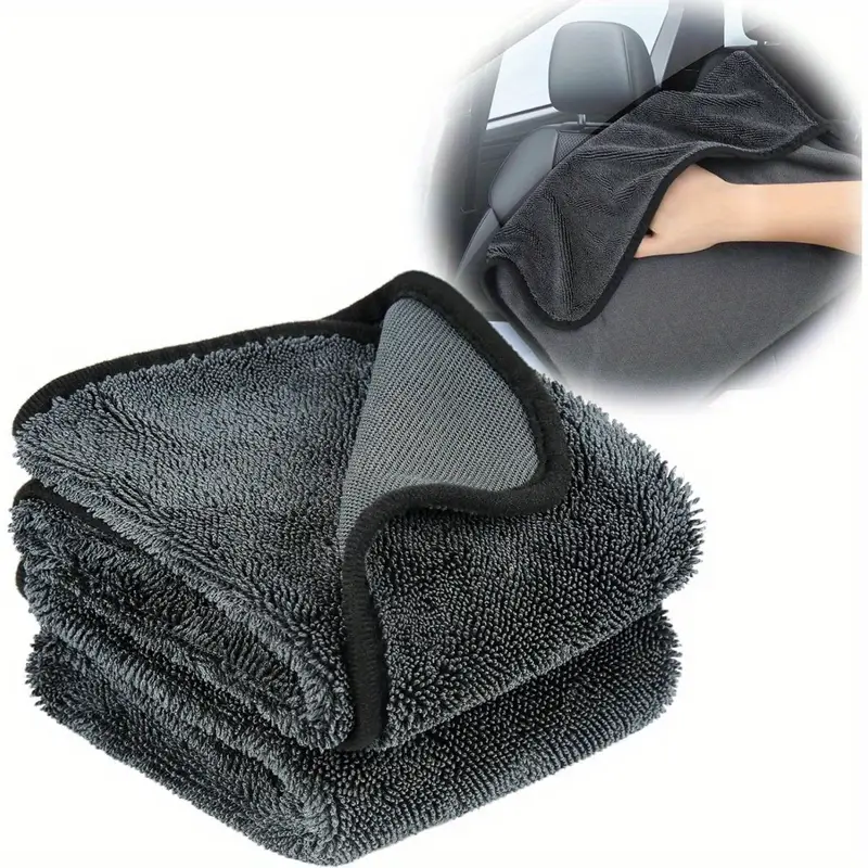1/5pcs Heavy-Duty Car Towel 12 - Microfiber Towel Detailing のレビューと価格