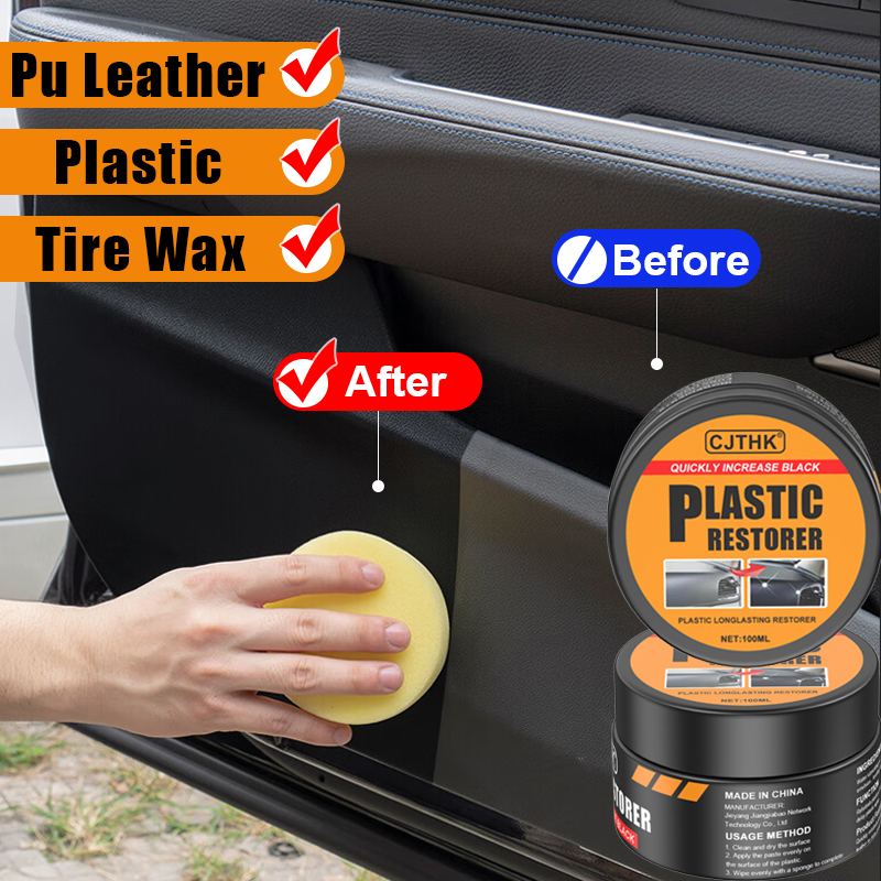 Car Plastic Restorer Back To B - Leather Cleaner Interior のレビューと価格