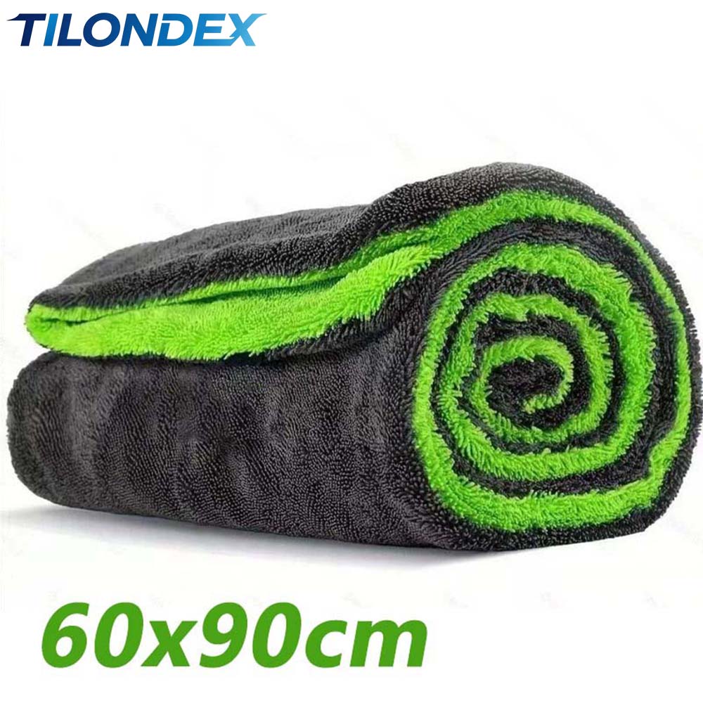 1PC 1000GSM Dual-Sided Microfi - Microfiber Towel Detailing のレビューと価格