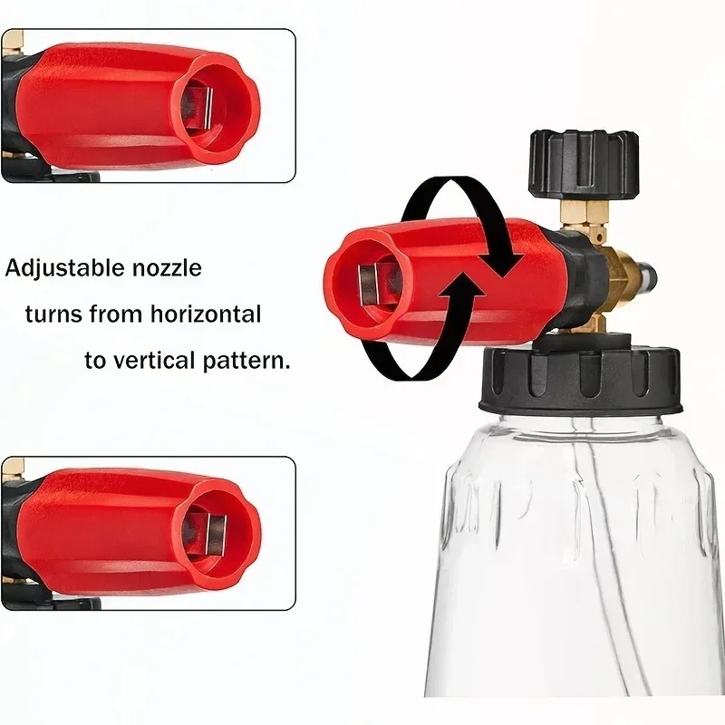 Adjustable Snow Foam Lance 1L  - Foam Cannon Car Wash のレビューと価格