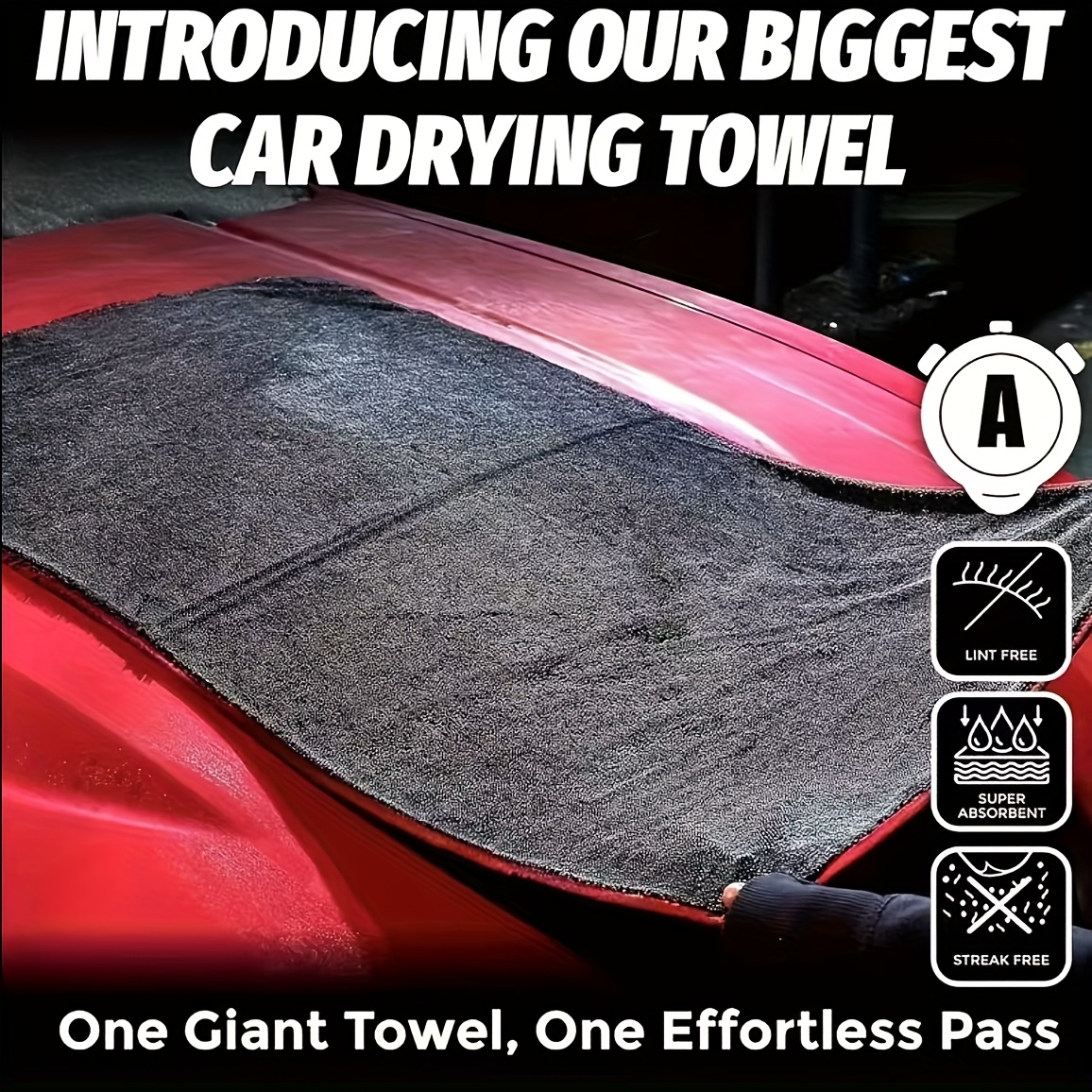 Ultra Absorbent Car Towel XXL  - Microfiber Towel Detailing のレビューと価格