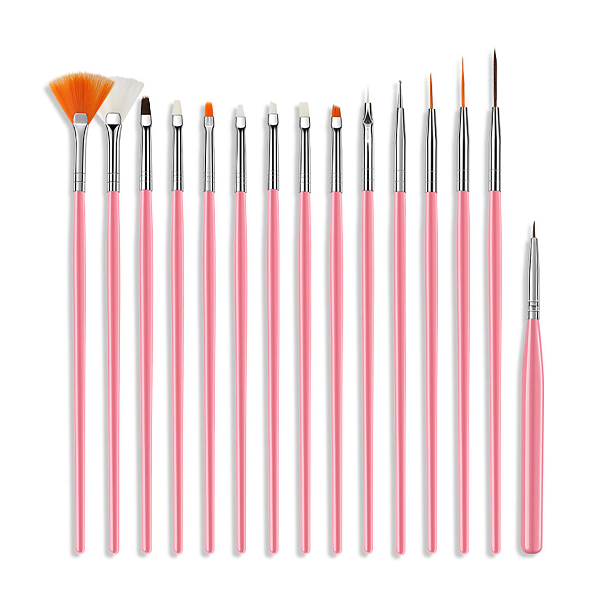 15pcs Fine Detail Paint Brush  - Detailing Brush Set のレビューと価格