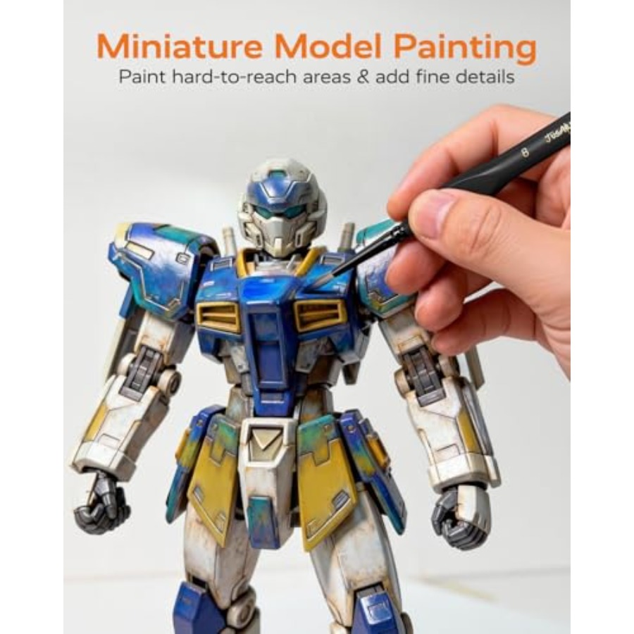 Detail Paint Brushes Set, 12 P - Detailing Brush Set のレビューと価格