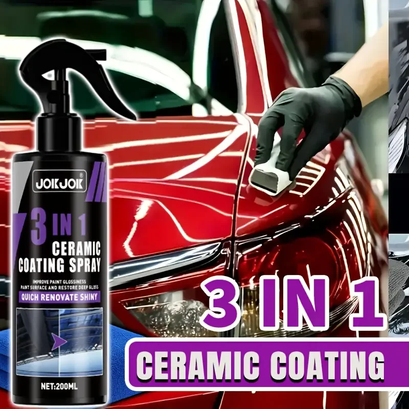 3 in 1 Car Ceramic Liquid Coat - Car Wax Ceramic Coating のレビューと価格