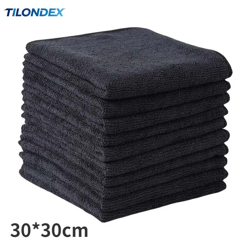 TILONDEX1/2/5PCS Black Microfi - Microfiber Towel Detailing のレビューと価格
