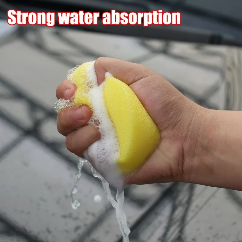 Car Yellow Sponge Waxing Polis - Wax Applicator Pad のレビューと価格